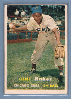 1957 Topps #176 Gene Baker (a) VG-EX   GO260