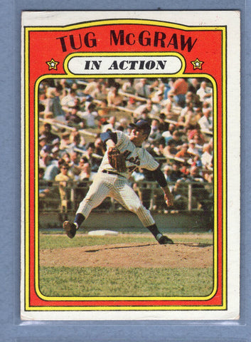 1972 Topps #164 Tug McGraw IA VG-EX  GO500