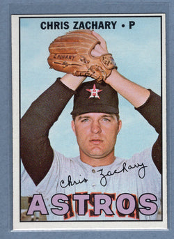 1967 Topps #212 Chris Zachary (a) EX-MT   GO340