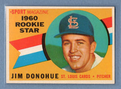 1960 Topps #124 Jim Donohue EX   GO550