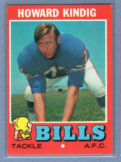 1971 Topps #33 Howard Kindig EX-MT  GO244
