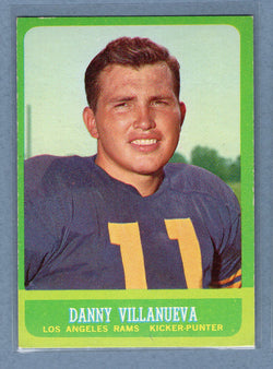 1963 Topps #43 Danny Villanueva EX  GO100