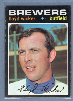 1971 Topps #97 Floyd Wicker  EX  GO501