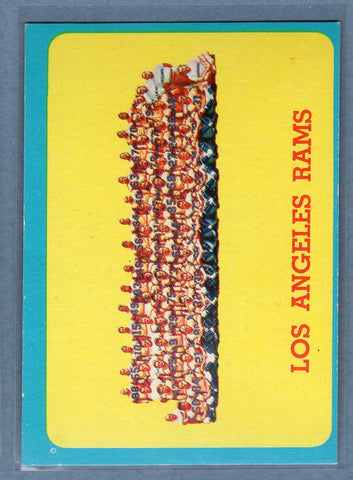 1963 Topps #48 Los Angeles Rams Team Card EX  GO100