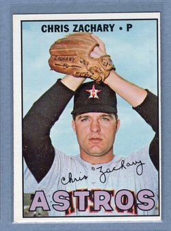 1967 Topps #212 Chris Zachary (b) EX-MT   GO340