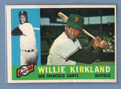 1960 Topps #172 Willie Kirkland EX-MT  GO480
