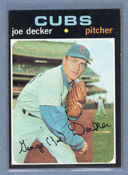 1971 Topps #98 Joe Decker  EX  GO501