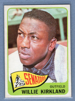 1965 Topps #148 Willie Kirkland EX  GO137