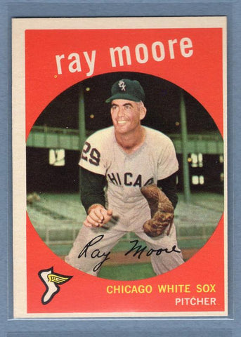 1959 Topps #293 Ray Moore EX-MT High Grade Set Break B