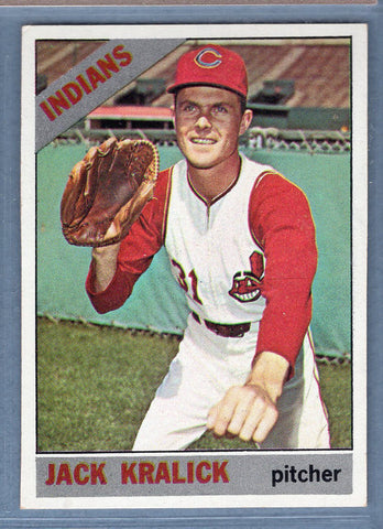 1966 Topps #129 Jack Kralick EX  GO368