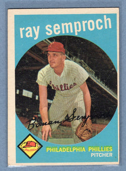 1959 Topps #197 Ray Semproch EX   GO410