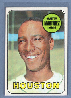 1969 Topps #337 Marty Martinez (c) EX  GO577