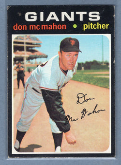 1971 Topps #354 Don McMahon (b) EX  GO950