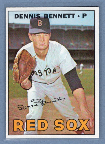 1967 Topps #206 Dennis Bennett EX-MT  GO390