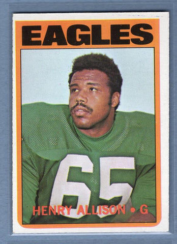 1972 Topps #73 Henry Allison EX-MT GO181