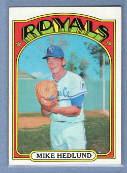 1972 Topps #81 Mike Hedlund (a) EX-MT  GO315