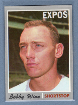 1970 Topps #332 Bobby Wine  (d) EX-MT  GO200
