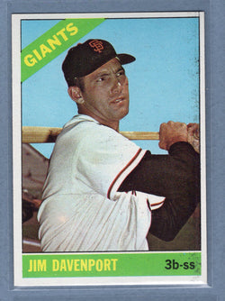 1966 Topps #176 Jim Davenport EX   GO400