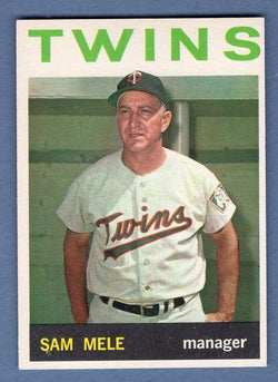 1964 Topps #54 Sam Mele EX-MT  GO97