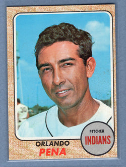 1968 Topps #471 Orlando Pena (st) (b) VG  GO180