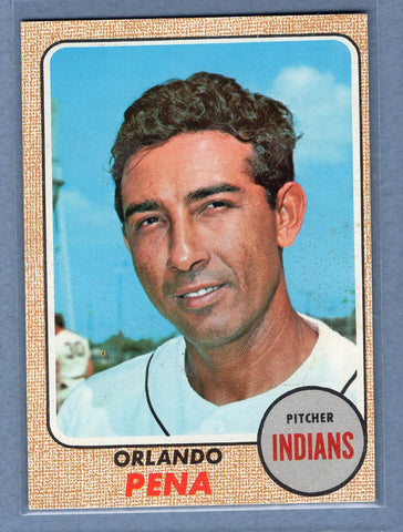 1968 Topps #471 Orlando Pena (st) (b) VG  GO180