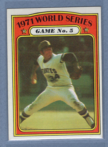 1972 Topps #227 World Series Game 5 EX-MT  GO483