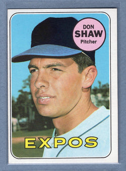 1969 Topps #183 Don Shaw EX-MT  GO477