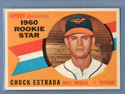 1960 Topps #126 Chuck Estrada EX   GO550