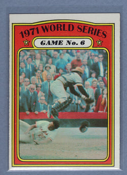 1972 Topps #228 World Series Game 6 EX-MT  GO483