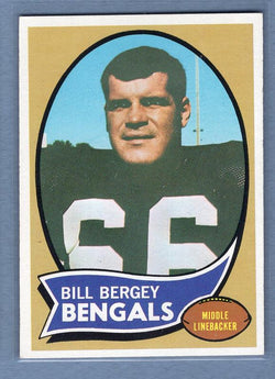 1970 Topps #168 Bill Bergey (R) EX-MT  GO131