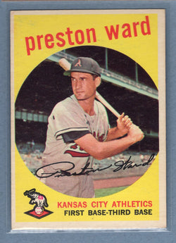 1959 Topps #176 Preston Ward EX  GO213