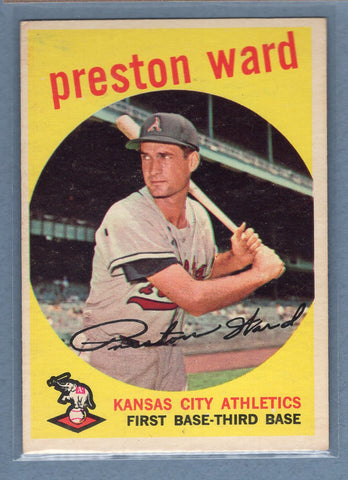 1959 Topps #176 Preston Ward EX  GO213