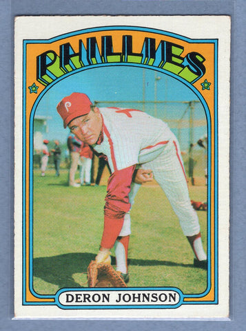 1972 Topps #167 Deron Johnson EX  GO500