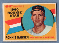 1960 Topps #127 Ronnie Hansen EX   GO550