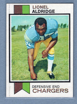 1973 Topps #174 Lionel Aldridge NM   GO355