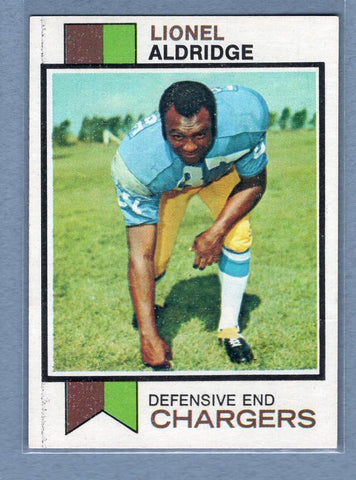 1973 Topps #174 Lionel Aldridge NM   GO355