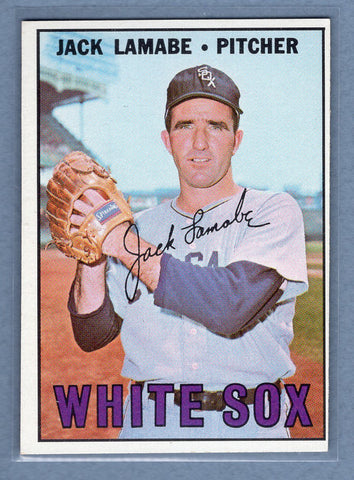 1967 Topps #208 Jack Lamabe EX-MT  GO390