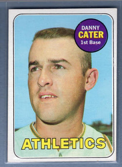 1969 Topps #44 Danny Cater EX-MT  GO358