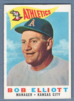 1960 Topps #215 Bob Elliott VG-EX Set Break 1