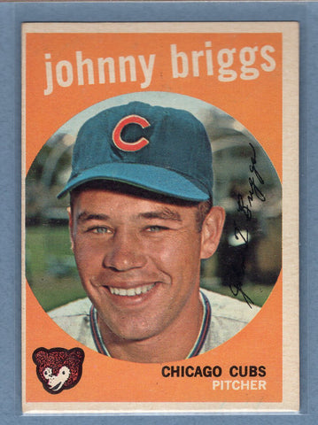 1959 Topps #177 Johnny Briggs EX  GO213