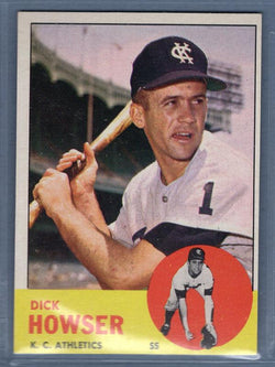 1963 Topps #124 Dick Howser EX-MT  GO393