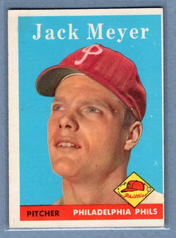 1958 Topps #186 Jack Meyer VG-EX     G0364