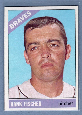 1966 Topps #381 Hank Fischer EX-MT  GO468
