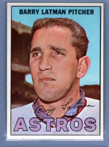 1967 Topps #28 Barry Latman EX-MT  GO263