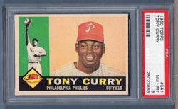 1960 Topps #541 Tony Curry (25023666) PSA 8