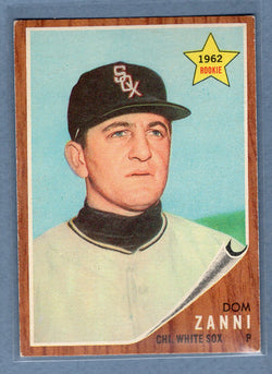 1962 Topps #214 Dom Zanni  EX  GO522