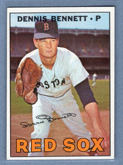 1967 Topps #206 Dennis Bennett EX-MT  GO460