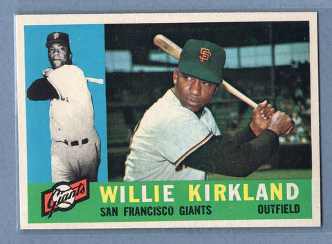 1960 Topps #172 Willie Kirkland EX-MT  GO223