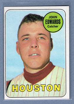 1969 Topps #186 John Edwards EX-MT  GO477