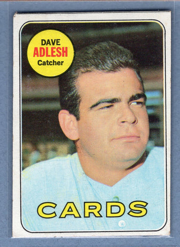1969 Topps #341 Dave Adlesh (a) VG-EX  GO577